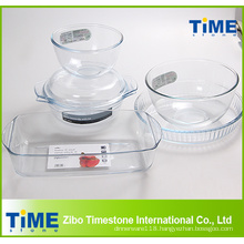 High Borosilicate Glass Material Bakeware Item